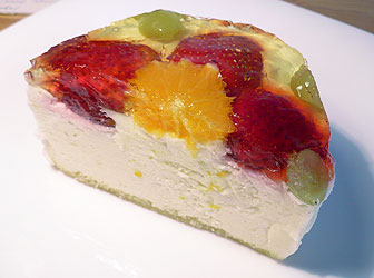 Polish cheesecake made of cream cheese