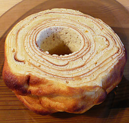 Polish 'sekacz' cake