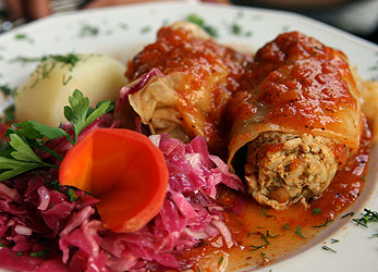 Polish cabbage rolls - golabki