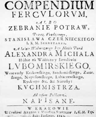 Polish Compendium Ferculorum