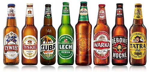 Brands of Polish beers