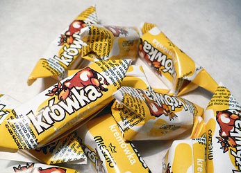 Polish candies: krowki
