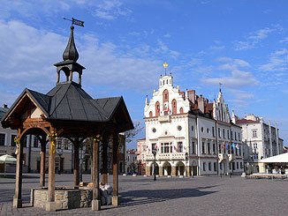 Rzeszow town marketplace, Poland